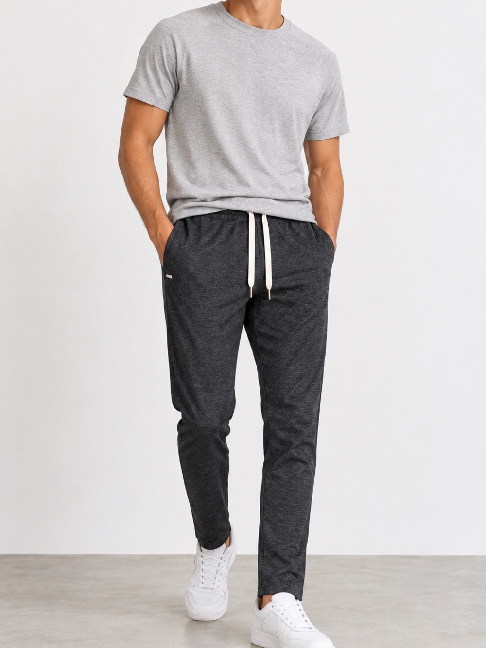 Like New Vuori Ponto Performance Pants Men’s XS Charcoal Heather Gray Joggers